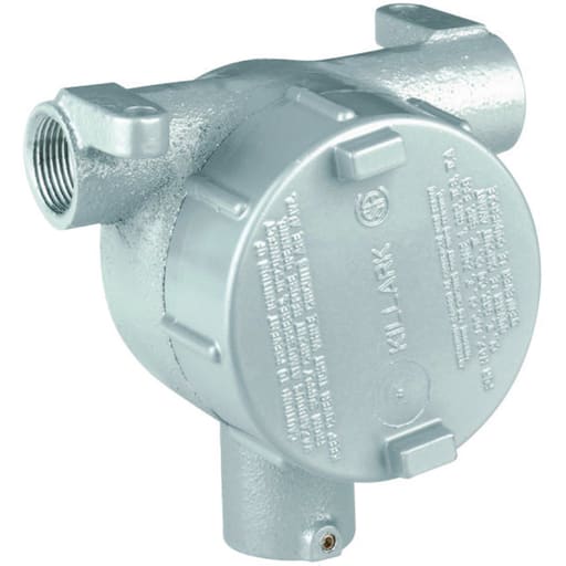 Killark - Killark XFH-22 XFH Series - Aluminum Splice Box And Hanger - Fixture Stem Size 3/4"- Hub Size 3/4"