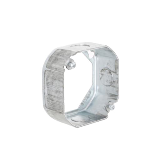 Raco Manufacturing - Raco 128 4" Octagon Extension, 1-1/2" Deep, 1/2" Side Knockouts