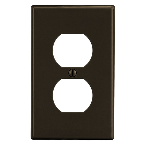 Hubbell Wiring Device - HWDK PJ8 WALLPLATE, M-SIZE, 1-G, 1)