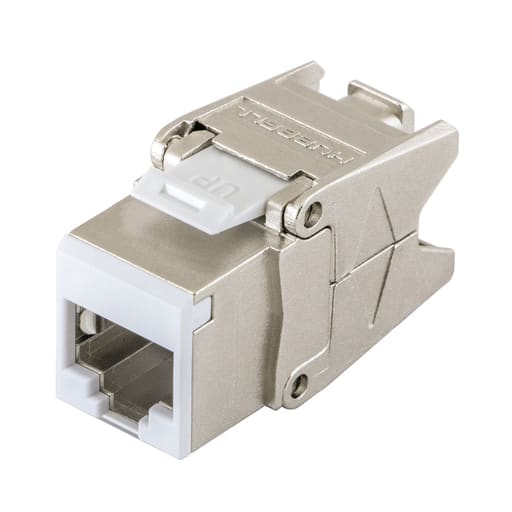 Hubbell Wiring Device - HPW HJS6AW JACK,CAT6A,UNI,SHIELDED,