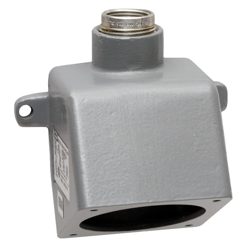 Hubbell Wiring Device - Hubbell MB601W 1 Inch Metallic 15 Degrees Pin and Sleeve Back Box