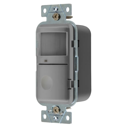 Hubbell Wiring Device - Hubbell WS2000GY OCC/VAC SENSOR, PIR, 120/277V, GY