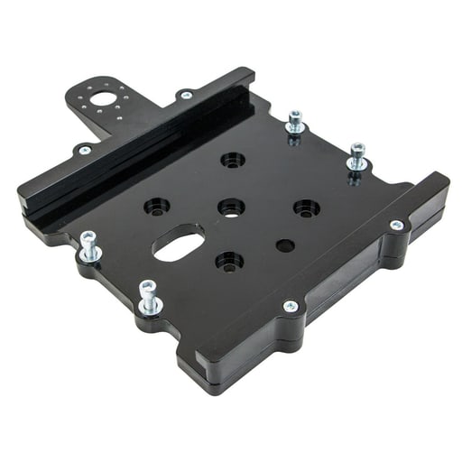 Hubbell Wiring Device - Hubbell HBLIMBJ Cord Reel Mounting Bracket w/ Junction Box Mount, Cast Aluminum
