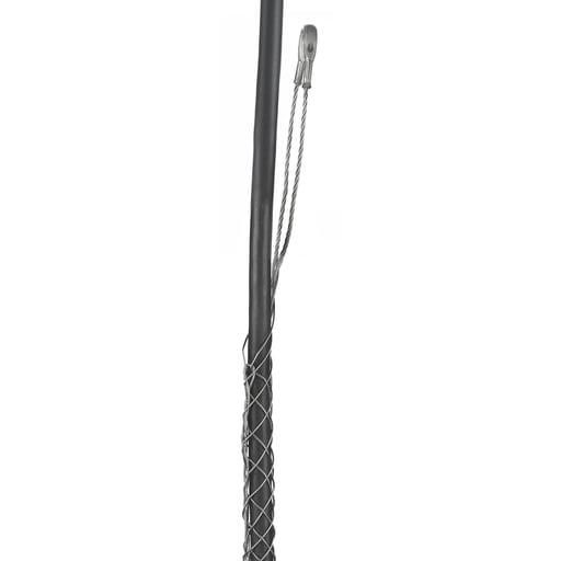 Hubbell Wiring Device - Hubbell / Kellems 02202037 Support Grip, Offset Eye, Single Weave, Split Mesh, Lace Closing, Tin-Coated Bronze, 0.50-0.62"