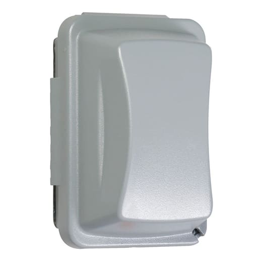 Taymac / Hubbell - Taymac MM410G 1-Gang Weatherproof In-Use Cover, Horizontal/Vertical, 16-in-1, 2-3/4 in. Deep, Gray