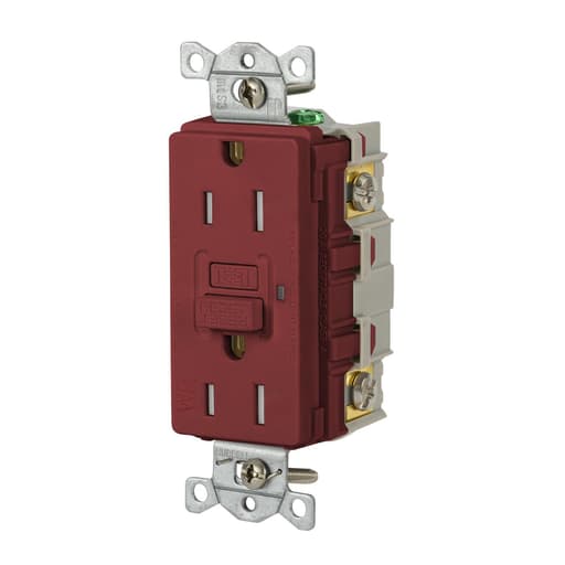 Hubbell Wiring Device - HWDK GFRTW15R 15A 125VAC COMM TRWR