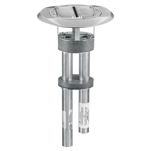Hubbell Wiring Device - Hubbell S1PTALFRPT, 1 PIECE, 2 STYLE, SYS 1, AL FINISH