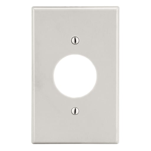 Hubbell Wiring Device - HWDK P7LA WALLPLATE, 1-G, 1.40" OPN