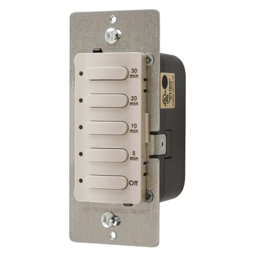Hubbell Wiring Device - HWDK DT5030LA TIMER 30MIN, 8.3A 120