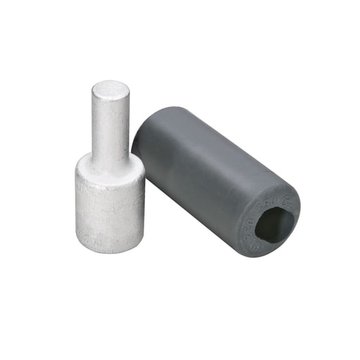 Burndy - Burndy AYP350 Aluminum Compression Pin Adapter, 350 kcmil, 057" Plug Dia, 134" Plug Length, Al/Cu Rated, Tin Plated