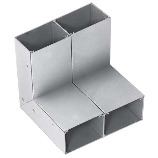 Hubbell Wiring Device - HCI HBLALU4817N RACEWAY, INV INT EL