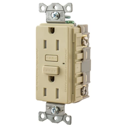 Hubbell Wiring Device - HWDK GFT15I 15A HUBBELL PRO GFR TR