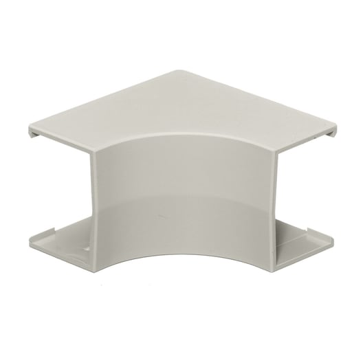 Hubbell Wiring Device - Hubbell PL1IE Office White Non-Metallic Raceway Internal Elbow