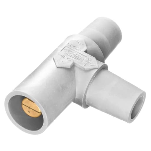 Hubbell Wiring Device - Hubbell HBLTW Single Pole, TAPPING T, FEM-FEM-MALE, WH