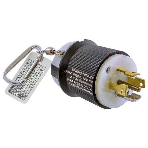 Hubbell Wiring Device - Hubbell HBLT2311 TWIST-LOCK TESTER, L5-20P