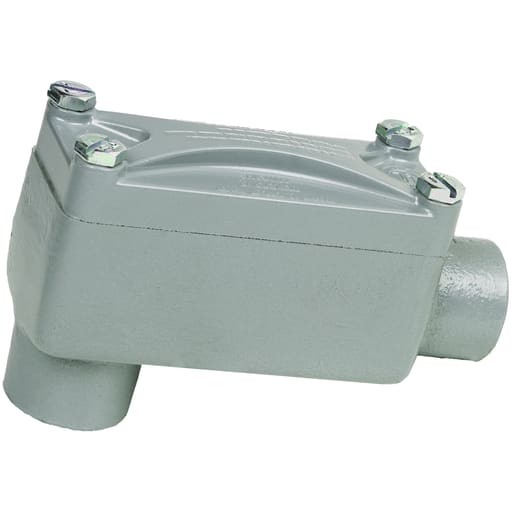 Killark - Killark XLB-1-1/2" LB Type, Aluminum X-Series Conduit Body