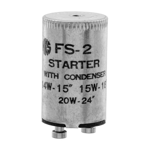 Hubbell Wiring Device - HWDK FS2 FLUOR STARTER, 14-15-20W