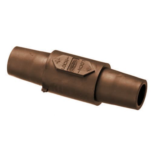 Hubbell Wiring Device - Hubbell HBLDFBN Single Pole, DOUBLE FeMale CON, BR
