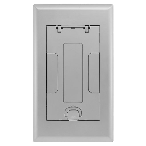 Hubbell Wiring Device - HCI 2GAFBCVRALUC 2G AFB CVR, INSERT