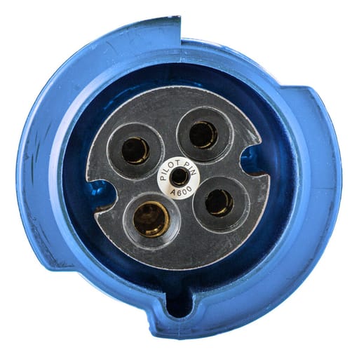 Hubbell Wiring Device - HWDK HBL360R6WP RCPT,2P3W,60A 250V/