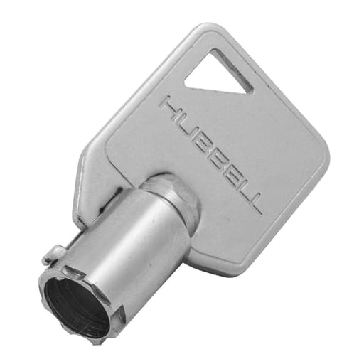 Hubbell Wiring Device - Hubbell HBL1209RKL REP BARREL KEY FOR LOCKING SW