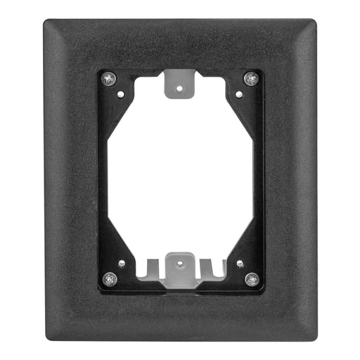 Hubbell Wiring Device - Hubbell PFBRFBL1CARP FLANGE, PLASTIC, 1-G, RECT, BLACK
