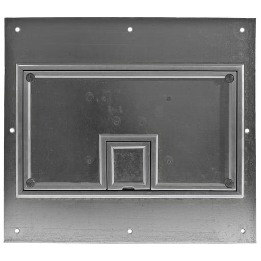 Hubbell Wiring Device - HCI CFB11CVRALU REC FB COVER, 11-G,
