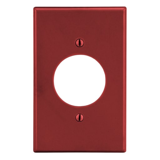 Hubbell Wiring Device - HWDK P720R WALLPLATE, 1-G, 1.60" OP