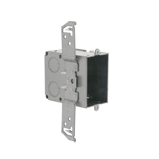 Raco Manufacturing - RACO 605 2 x 3 x 3-1/2 Inch 18 In. Pre-Galvanized Steel TS Bracket Mount Gangable Switch Box