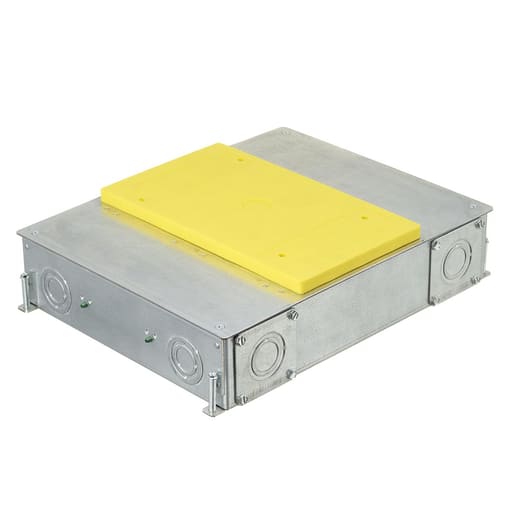 Hubbell Wiring Device - HWDK CFB4G30E REC CFB, 4-G EXTEND,