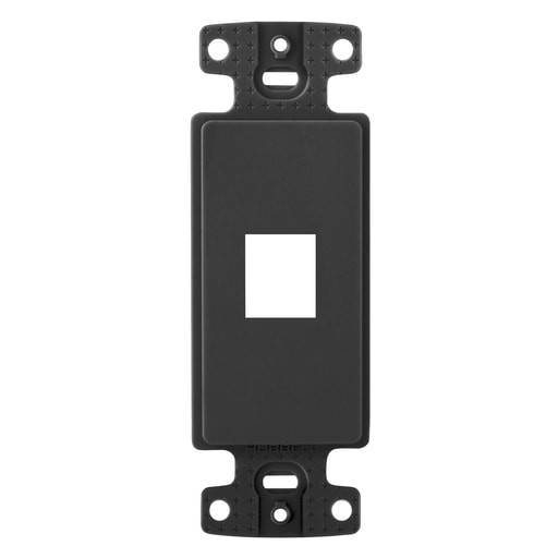 Hubbell Wiring Device - HPW NS611BK PLATE, DECORATOR KEYSTO