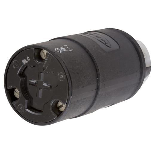 Hubbell Wiring Device - HWDK HBL23002GB H/LOCK CONN, 2P3W,