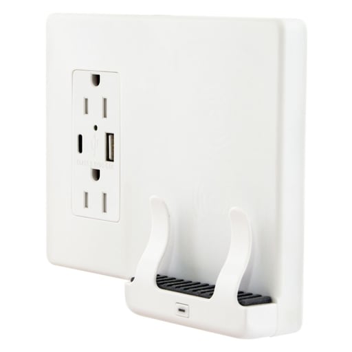 Hubbell Wiring Device - HWDK USB1528AC CNA DUP WIRELESS CHR