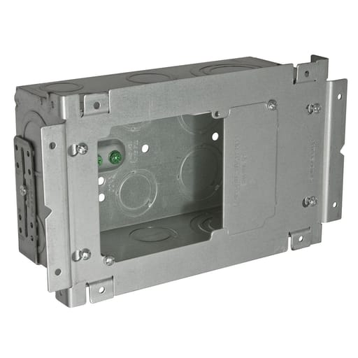 Raco Manufacturing - Raco 263 4-11/16" x 7-3/4" Box, Large Capacity, Welded, 3-1/4" Deep, (10) 1/2" - 3/4" TKO, (4) 3/4" - 1" TKO, (4) 1" - 1-1/4" TKO, (2) 1", 1-1/4", 1-1/2", 2" KO's