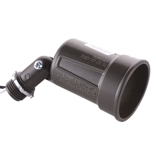 Raco Manufacturing - Bell 5606-2 Weatherproof Lamp Holders with Bronze Wire