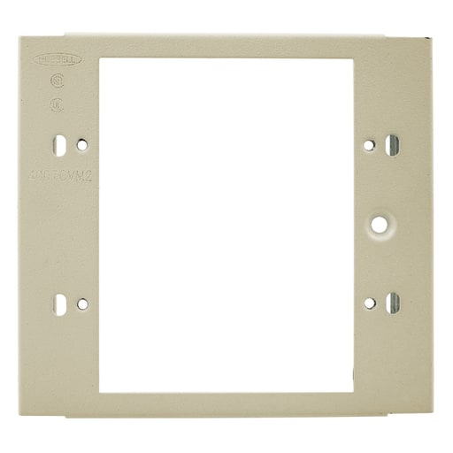 Hubbell Wiring Device - HWDK HBL4747CVM2IV RACEWAY, PLT, 2G