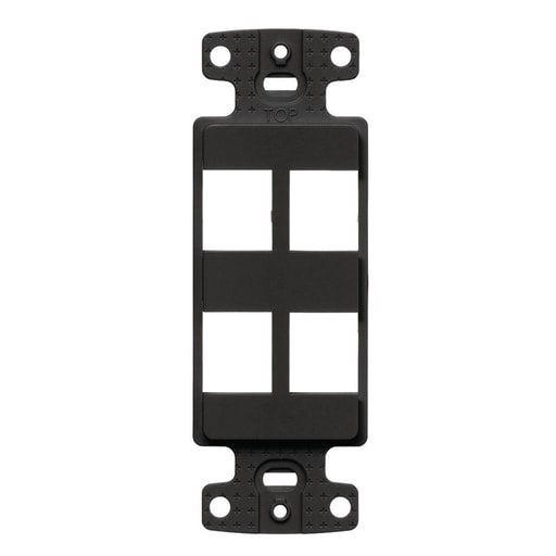 Hubbell Wiring Device - HWDK NS614BK PLATE, DECORATOR KEYST