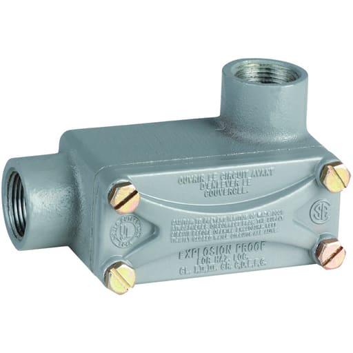 Killark - Killark XLR-1-1/2" LR Type, Aluminum X-Series Conduit Body