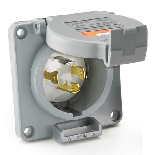 Hubbell Wiring Device - HWDK HBL2725SWR WT S/SHRD FL-INLT,3
