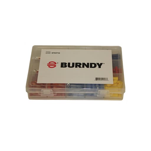 Burndy - Burndy STKIT15 Terminal Kit, Vinyl Insulated, Tin Plated, 15 Slot Term Kit