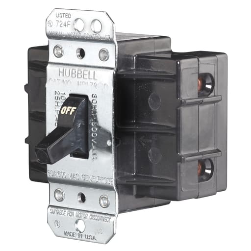 Hubbell Wiring Device - Hubbell HBL7862DDISCONNECT 60A 600V 2P DISC SW