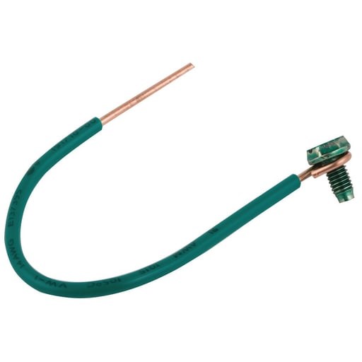 Raco Manufacturing - Raco 982 #14 Solid Insulated Copper Wire Pigtail, 6" Length