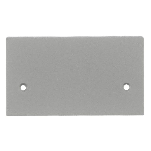 Hubbell Wiring Device - Hubbell SS2309BGYA PEDESTAL FACE PLT, BLANK, GY