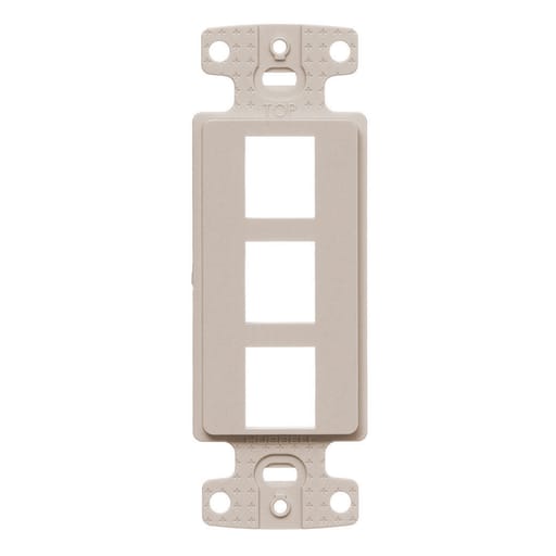 Hubbell Wiring Device - HWDK NS613LA PLATE, DECORATOR KEYST