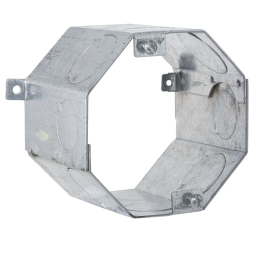 Raco Manufacturing - Raco 278 Concrete Ring, Welded, 3-1/2" Deep, Single Row 3/4" & 1" KO's