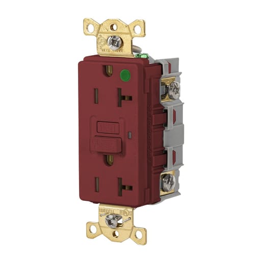 Hubbell Wiring Device - HWDK GFR83R 20A 125VAC COMM HG GFR
