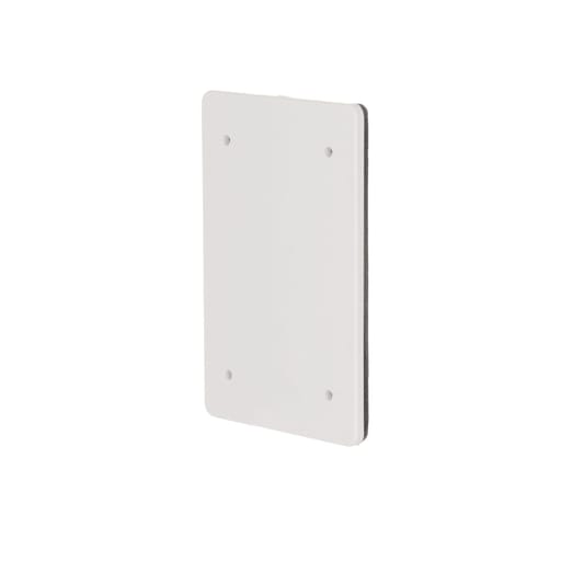 Taymac / Hubbell - Bell PBC100WH 1-Gang Weatherproof Cover, Plastic, Blank, White