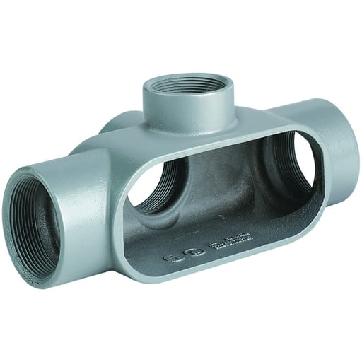 Killark - Killark TA37 1" TA Hub, Iron Form 7 Conduit Body