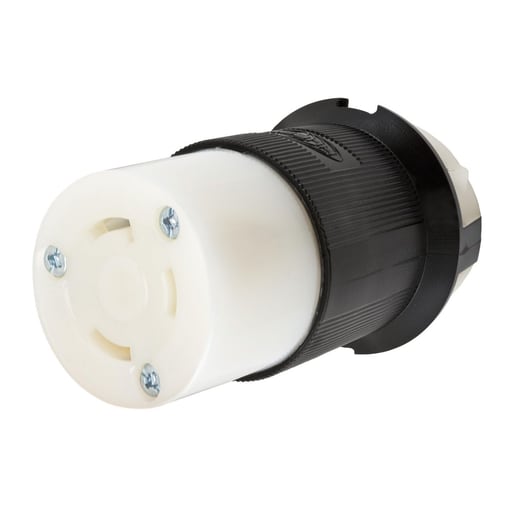Hubbell Wiring Device - HWDK HBL2613ST LKG CONN, 30A 125V,