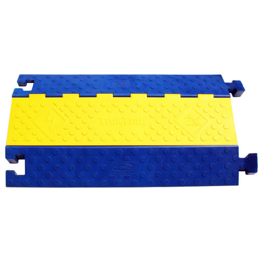 Hubbell Wiring Device - Hubbell HBLTT3B TRUKTRAK, 3 CH, BLUE & YELLOW